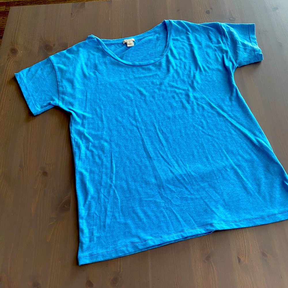 J. Crew Blue Tee Shirt